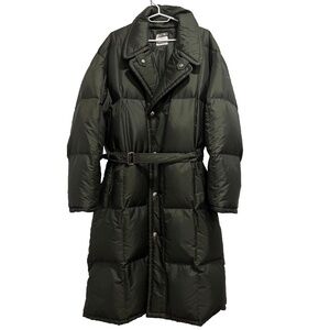 Bogner Vintage made in Western Germany green long parka Down filled size EU48